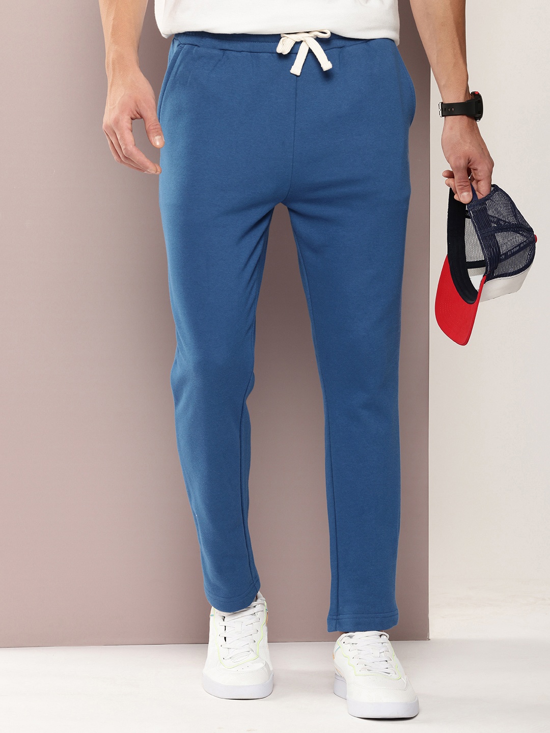 

Kook N Keech Men Slim Fit Track Pant, Blue