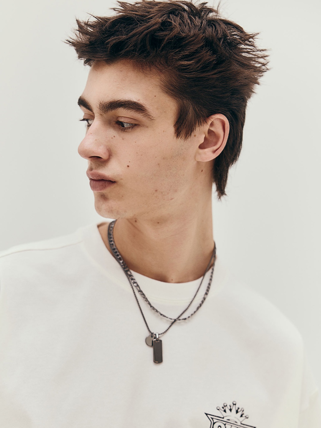 H&M Oversized Fit T-Shirt, White