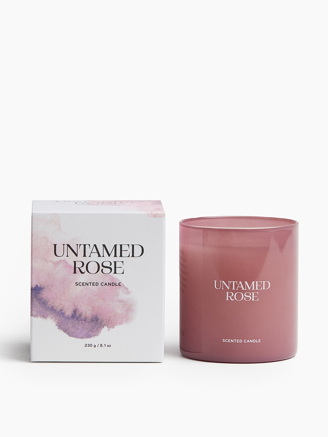 

H&M Pink Scented Candle in A Glass Holder