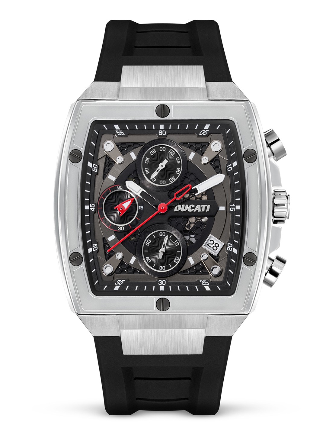 

Ducati Men Printed Dial & Straps Analogue Watch DTWGO0001303, Black