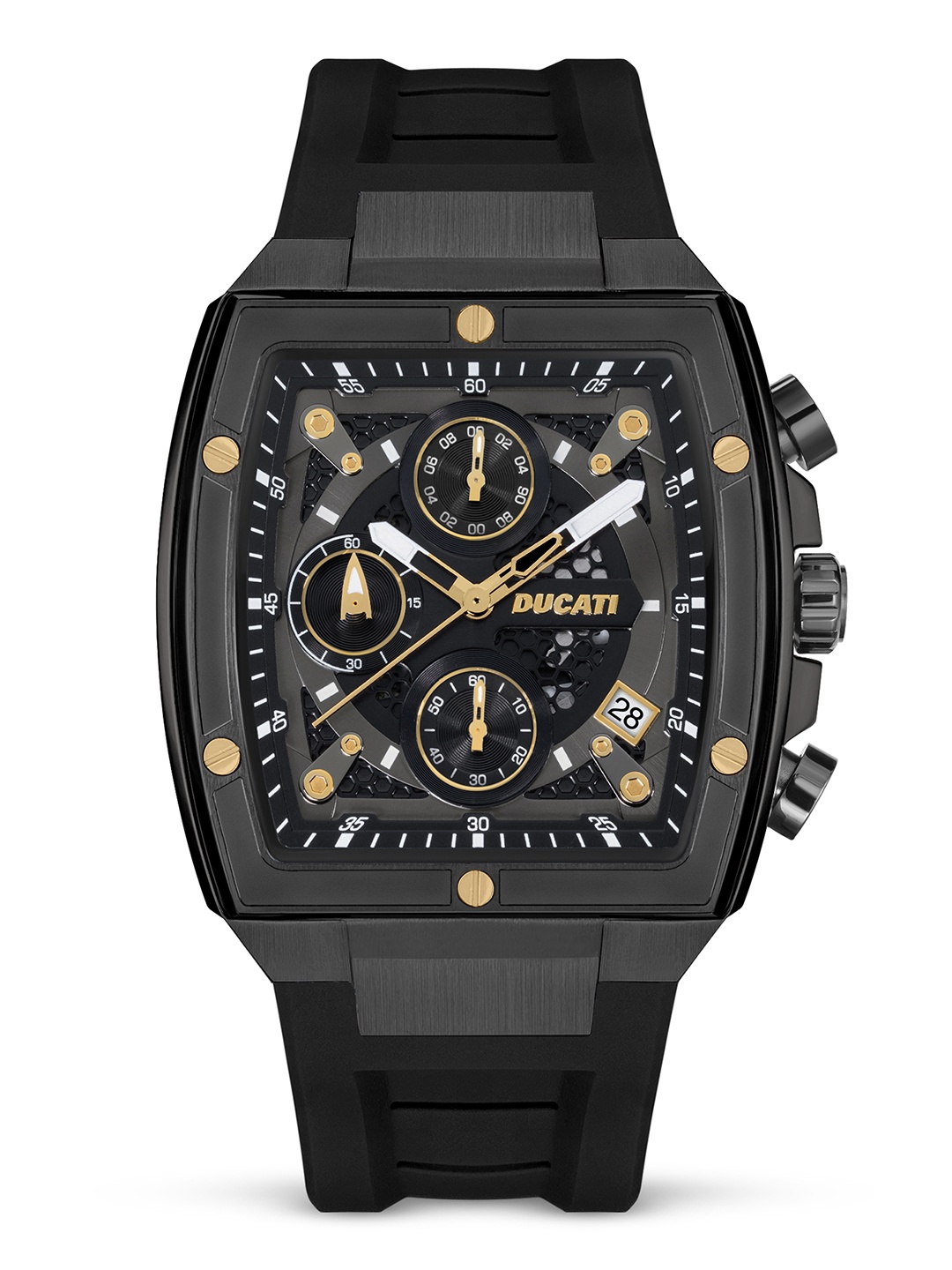 

Ducati Men Dial & Straps Analogue Watch DTWGO0001302, Black