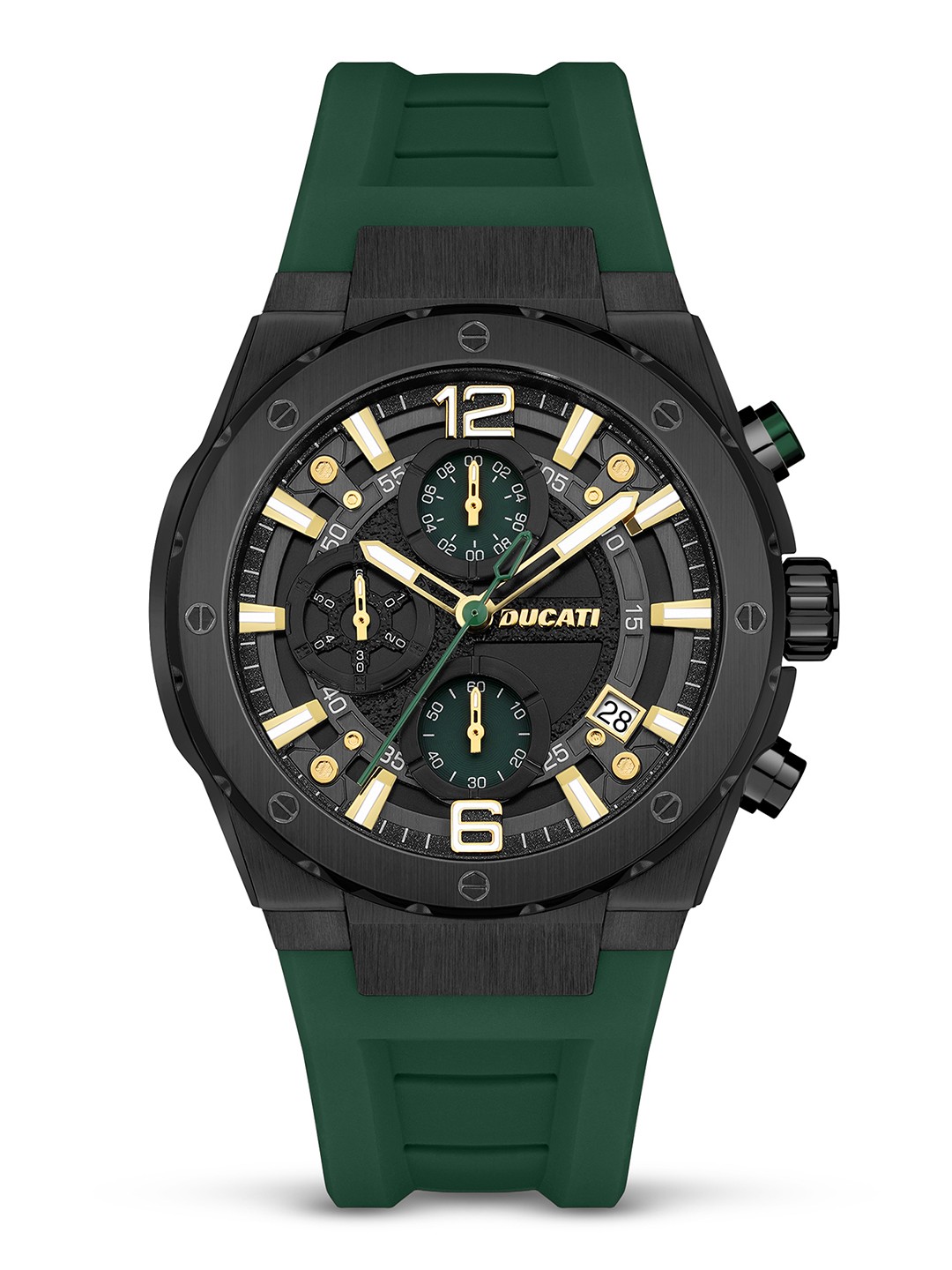 

Ducati Men Dial & Straps Analogue Watch DTWGO0000803, Black