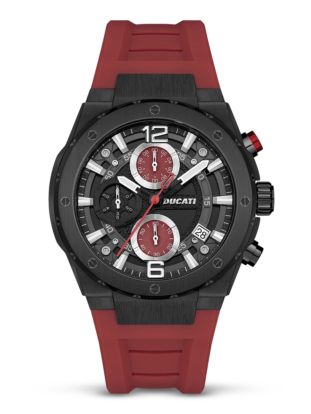 

Ducati Men Dial & Straps Analogue Watch DTWGO0000801, Black