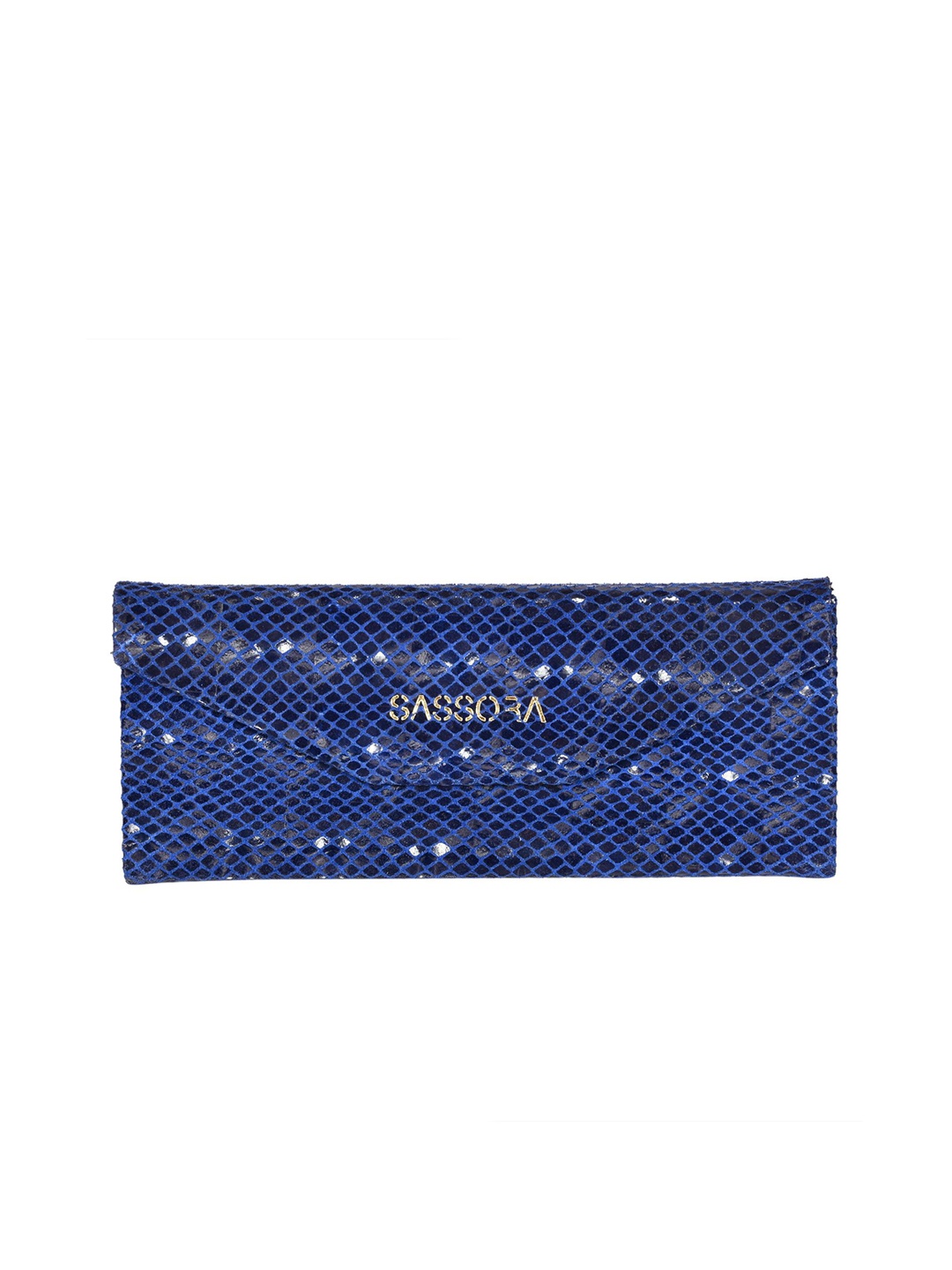 

Sassora Unisex Other Prints Foldable Sunglass Case Travel Accessory, Blue