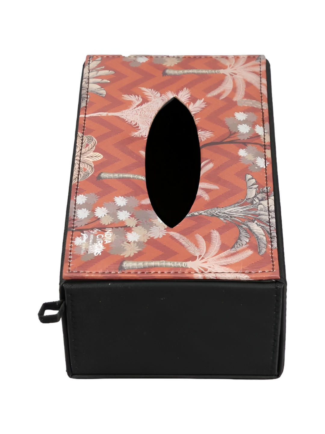 

India Circus by Krsnaa Mehta Orange Tissue Holder