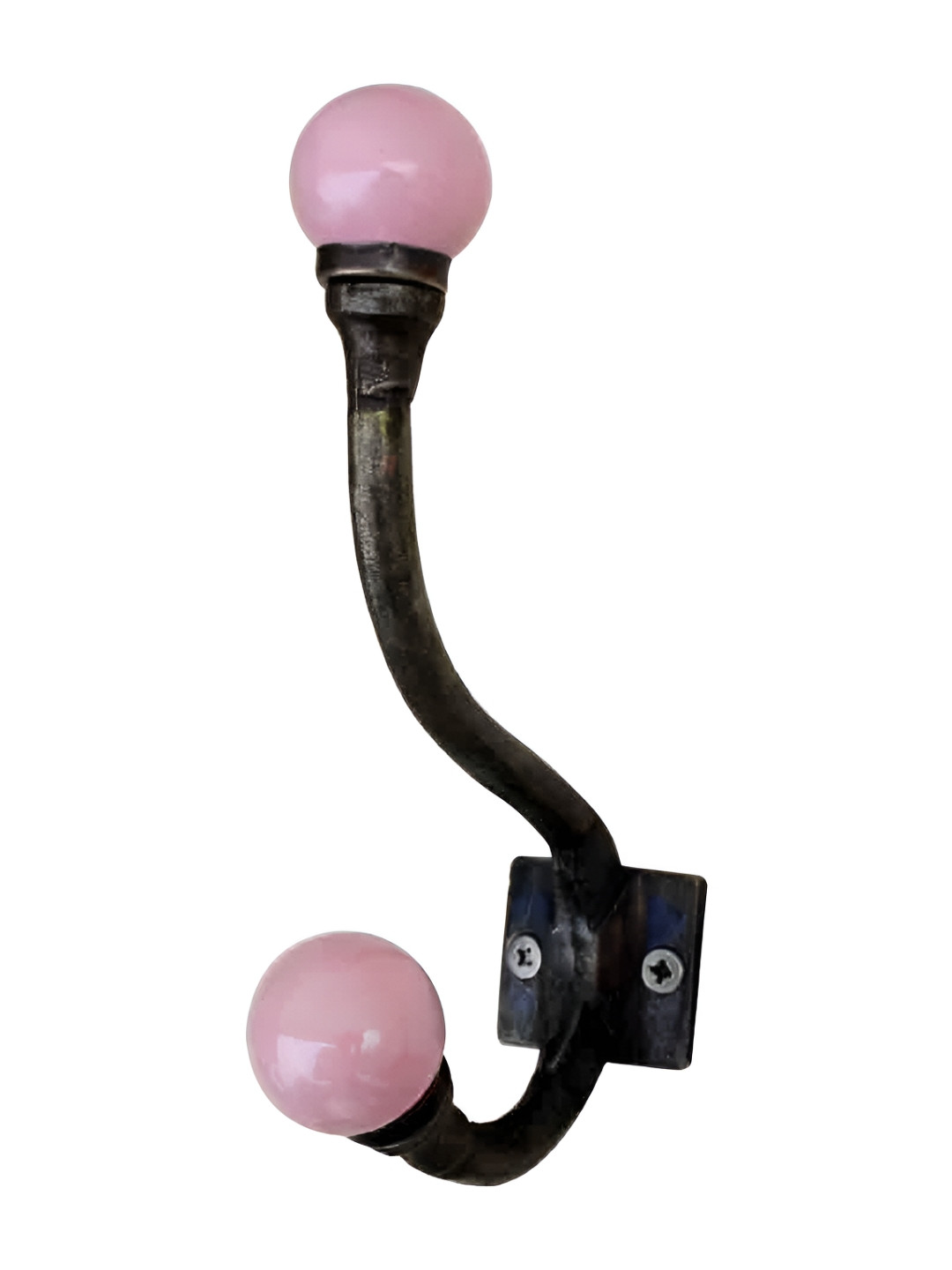 

IndianShelf Pink Ceramic Coat & Wall Hooks