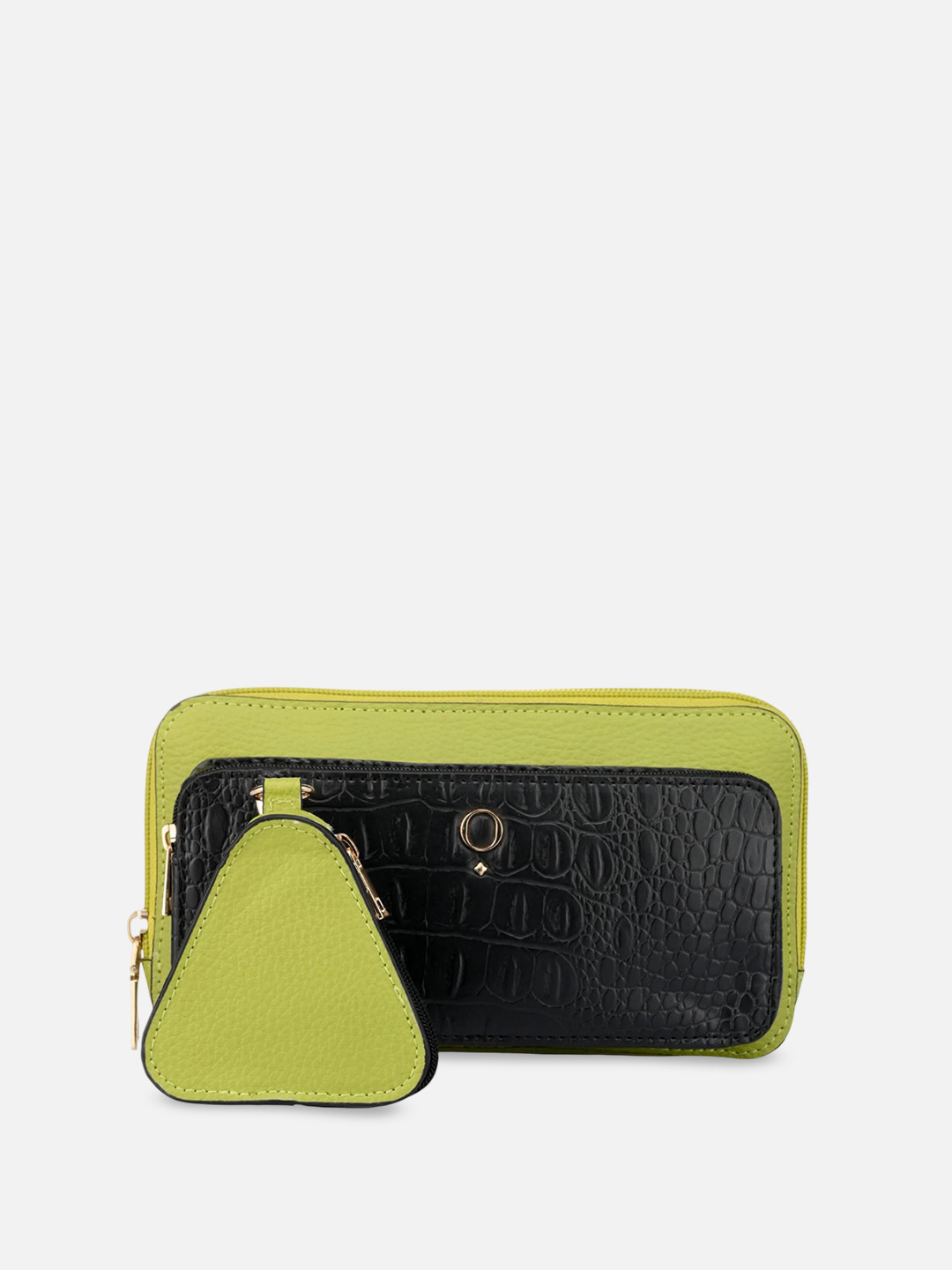 

Monadaa Structured Handheld Bag, Green
