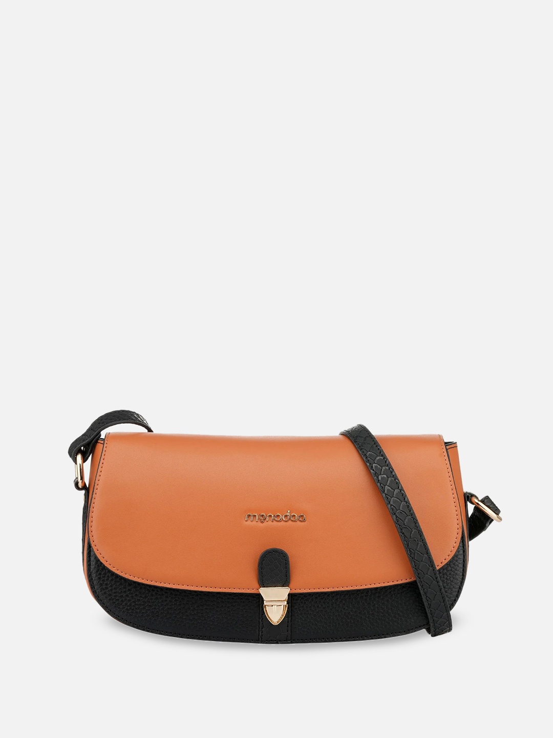 

Monadaa Structured Handheld Bag, Black