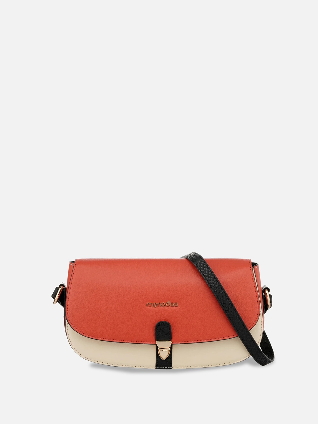 

Monadaa Half Moon Handheld Bag, Orange