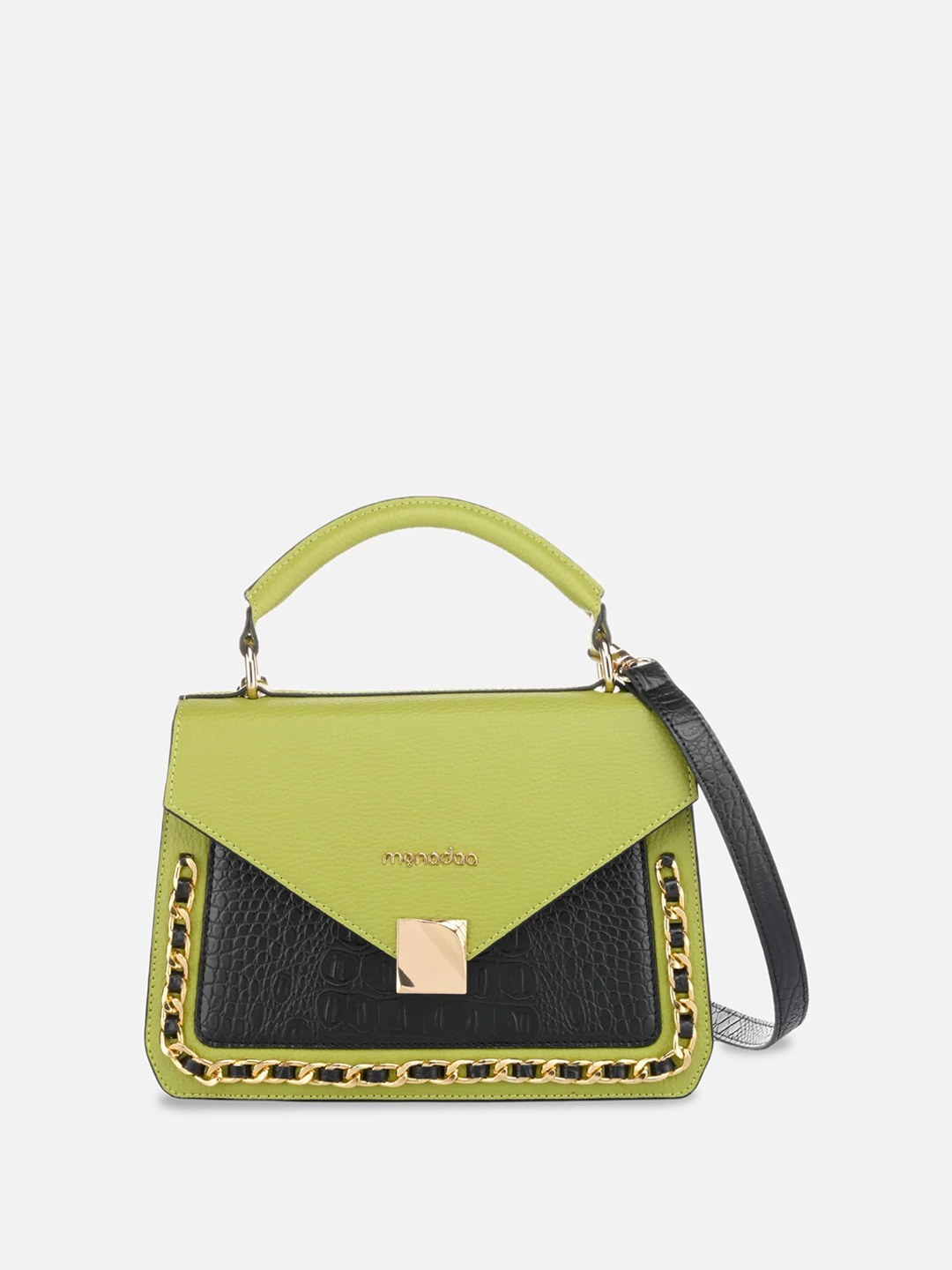 

Monadaa Bowling Handheld Bag with Quilted, Green