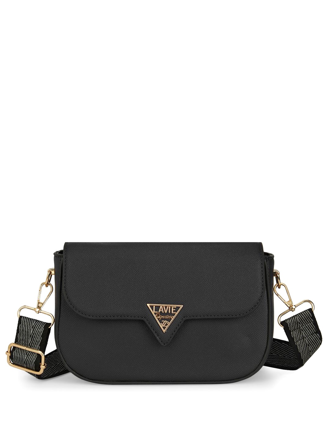 

Lavie Signature Women LS Victoria Flap Sling, Black