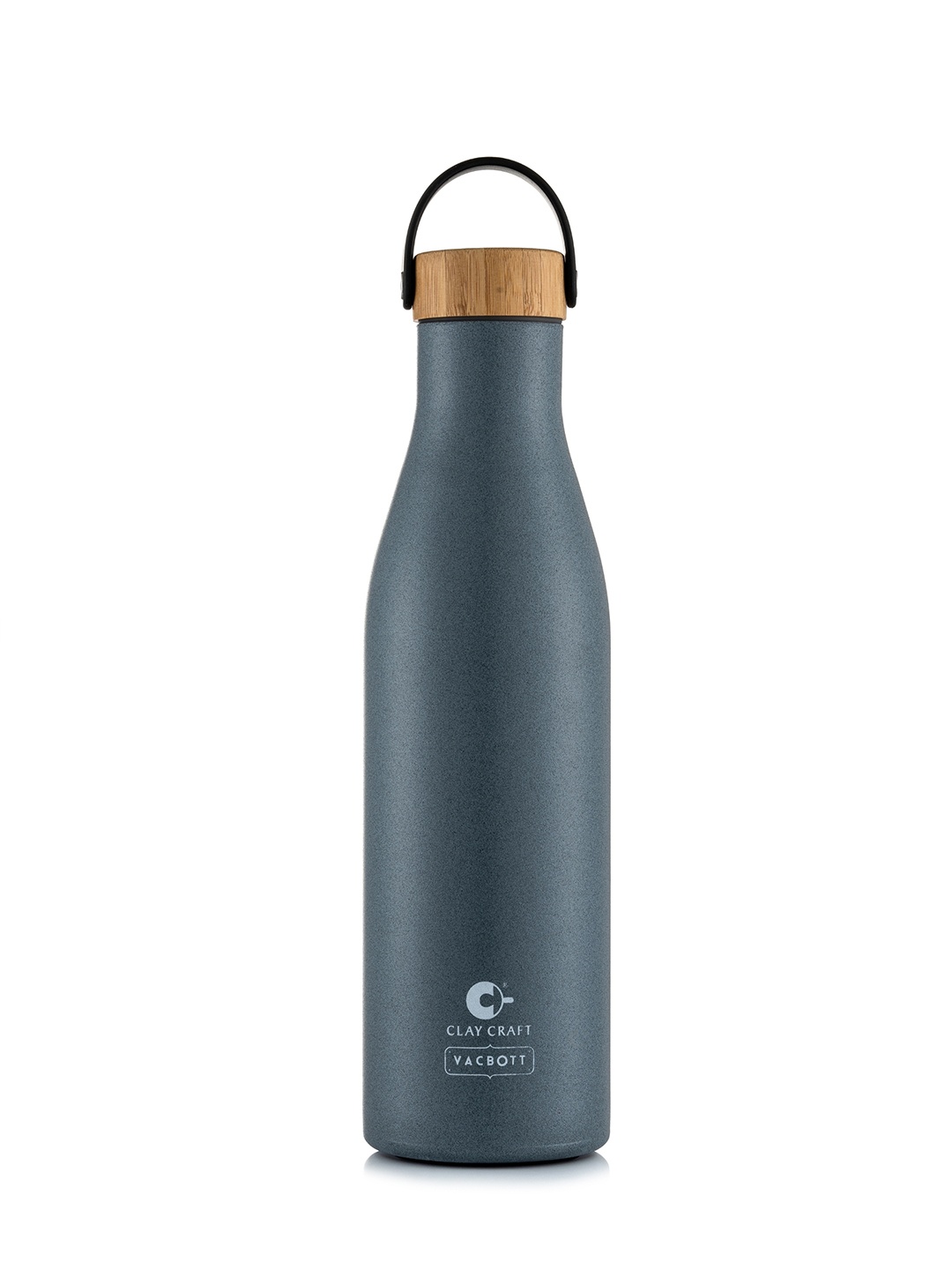 

CLAY CRAFT Yeti Grey & Brown Single Stainless Steel Double Wall Vacuum Water Bottle 900 ml