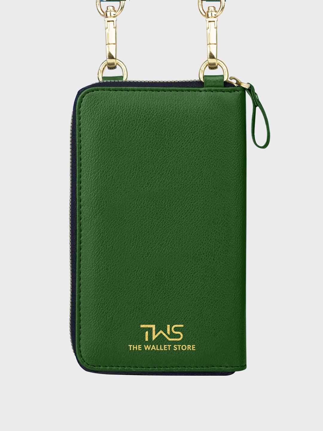 

The Wallet Store Leather Sling Bag, Green