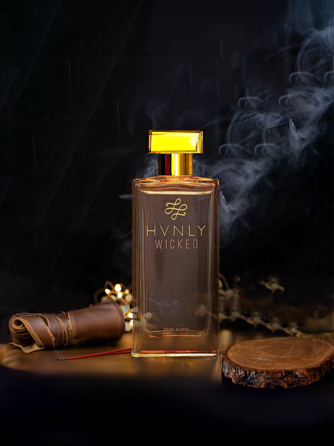 

HVNLY Men Wicked Long Lasting Eau De Parfume- 30 ml, Transparent