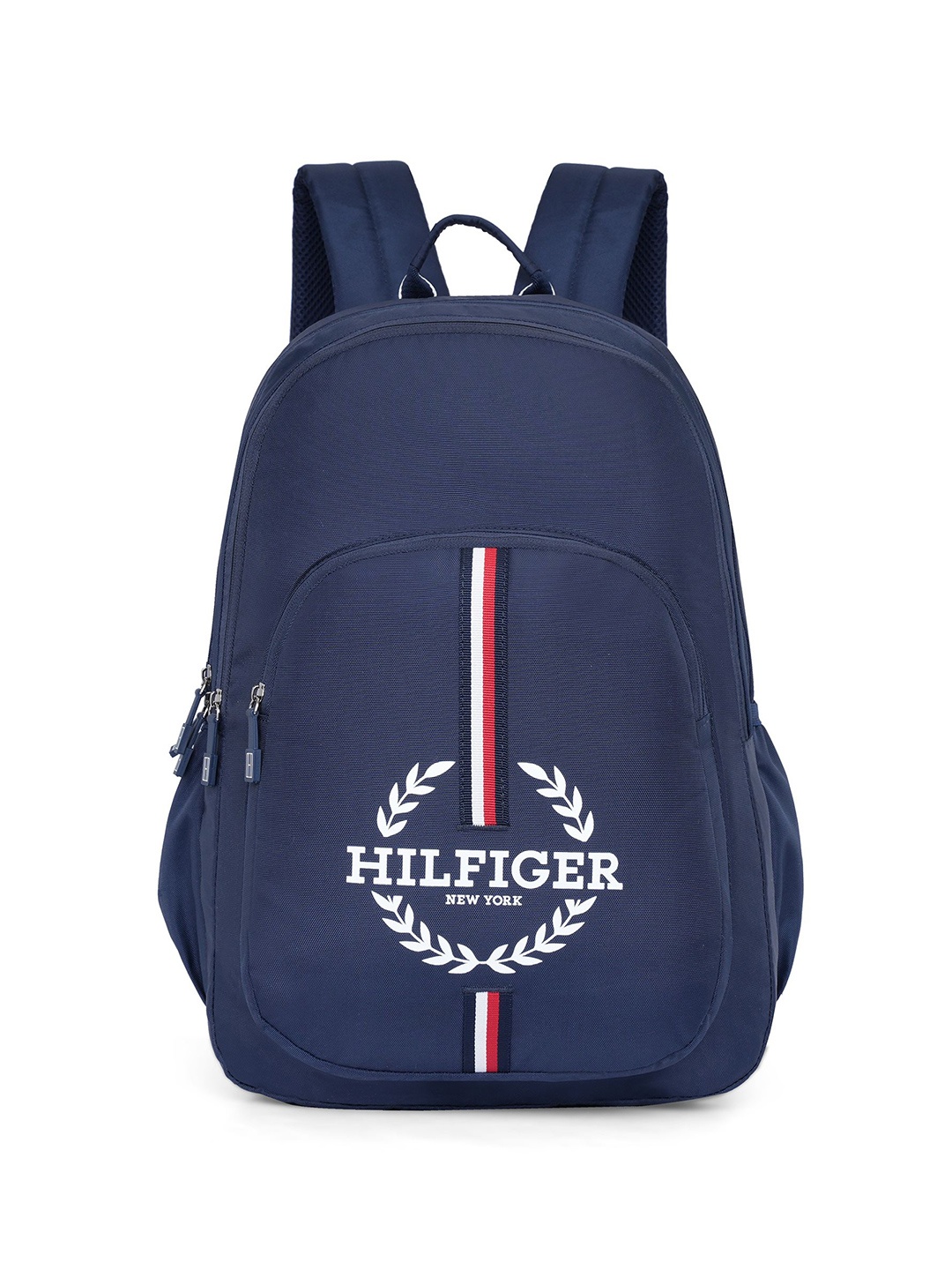 

Tommy Hilfiger Unisex Brand Logo Printed Backpack, Navy blue