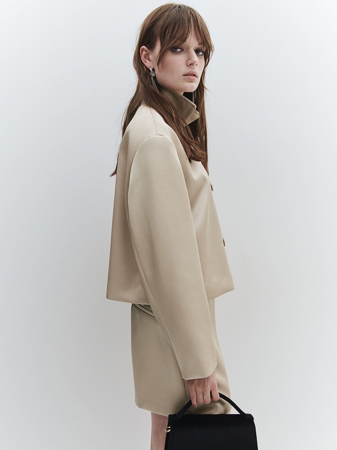 H&M Wrap Skort, Beige