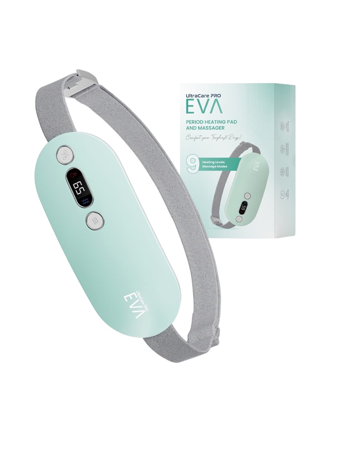 

UltraCare PRO EVA Period Relief Heating Pad & Massagers, Green