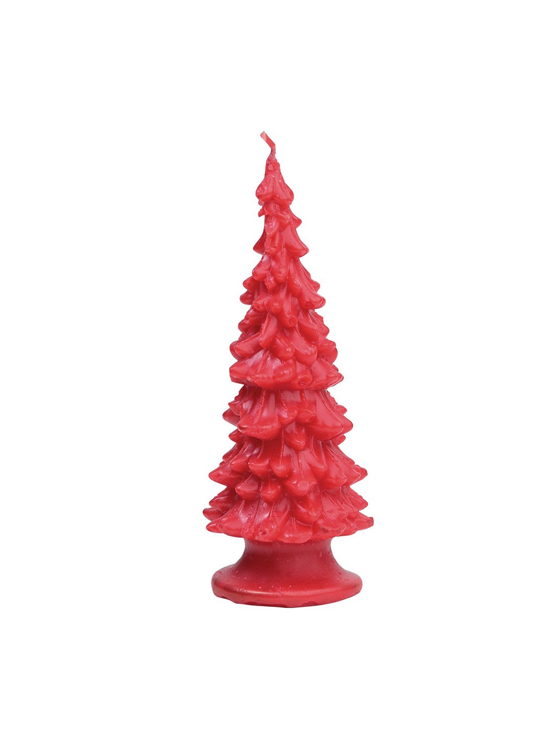 

Ekam Red Candy Apple Scented Christmas Tree Jar Candle