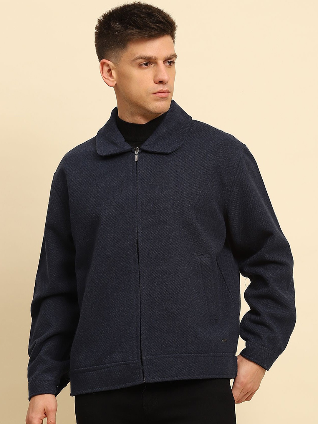

Global Republic Men Lightweight Tailored Jacket, Blue