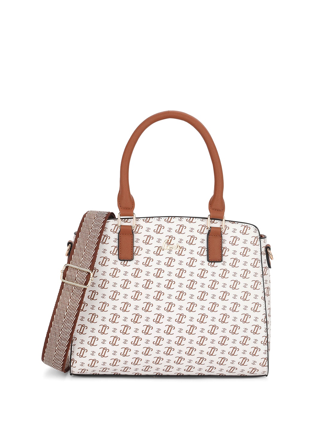 

Lavie Printed Shopper Satchel, Off white