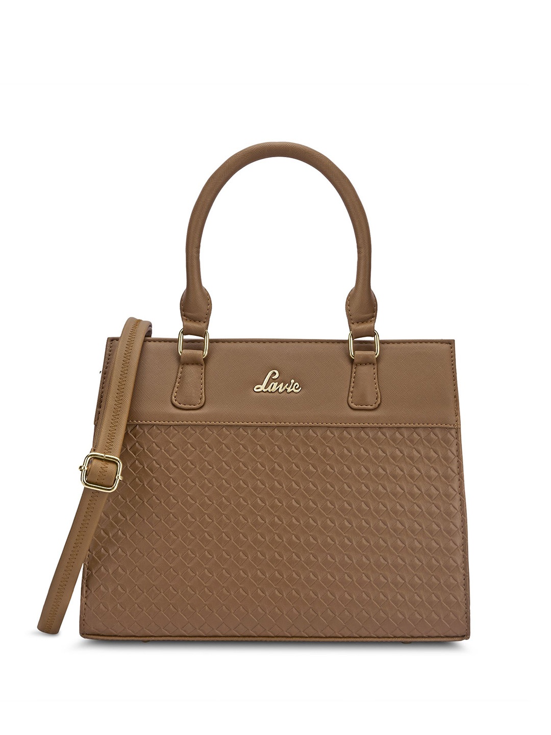 

Lavie Structured Satchel, Tan
