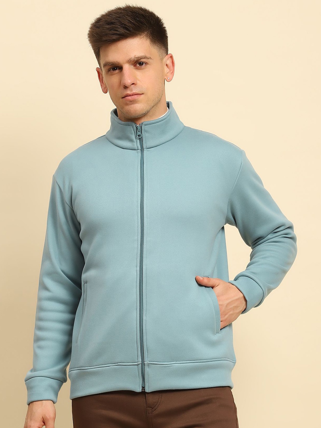 

Global Republic Men Long Sleeves Sweatshirt, Blue