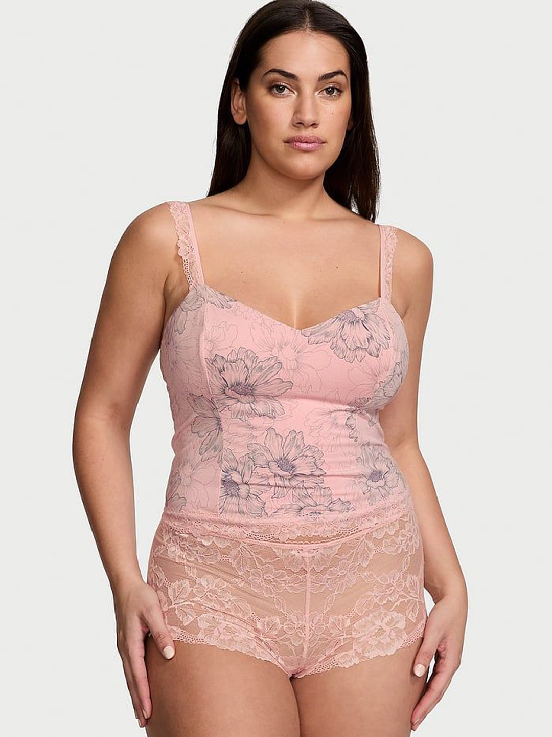 

Victoria's Secret Non-Padded Lingerie Set, Pink