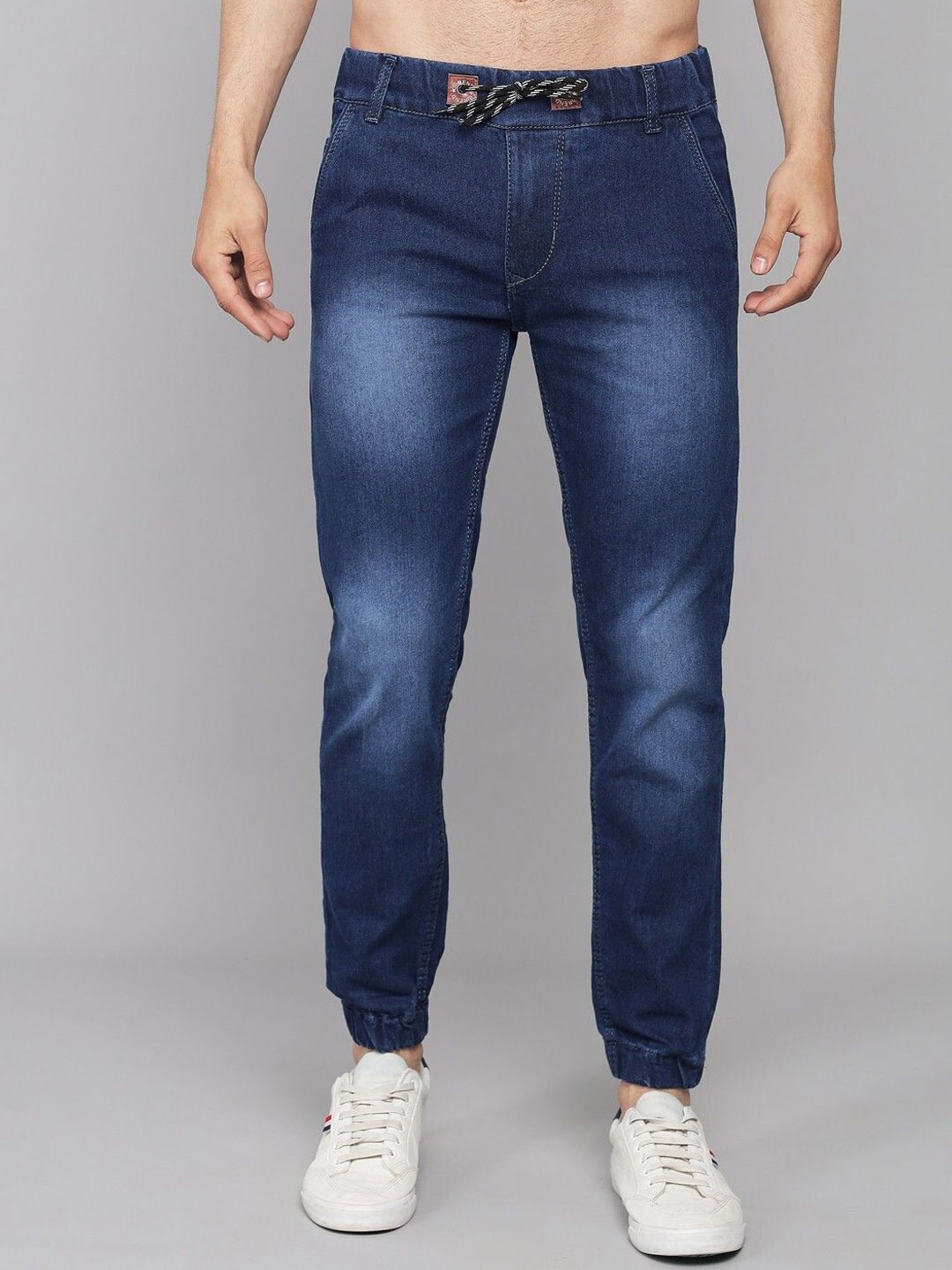 

Rend Men Slim Fit Heavy Fade Jeans, Blue