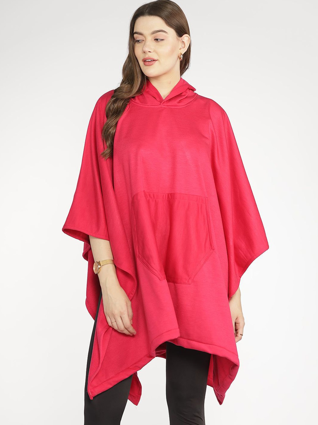 

LetsDressUp Women Hooded Sweatshirt, Magenta