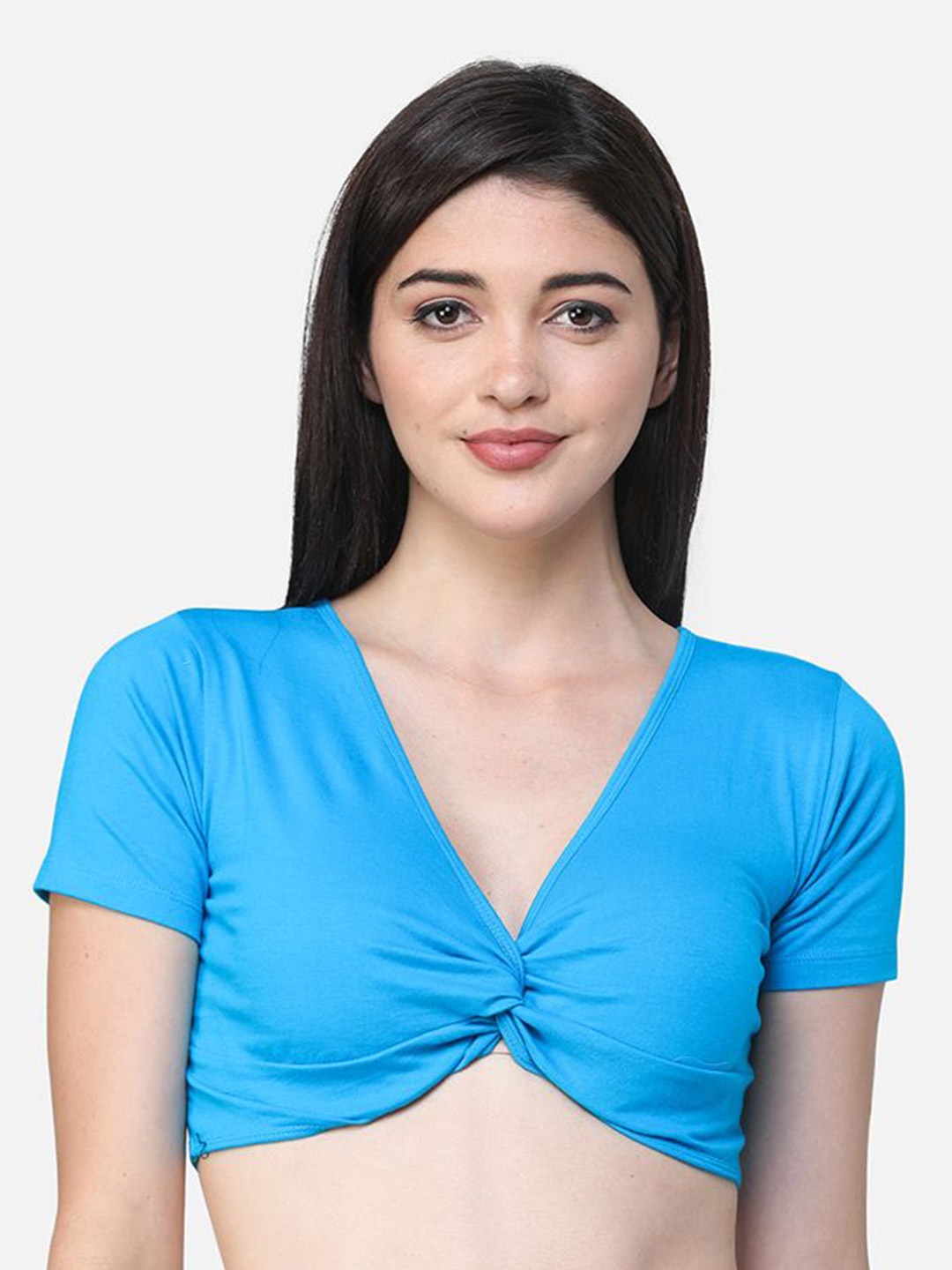 

BAESD Women Crop Top, Blue