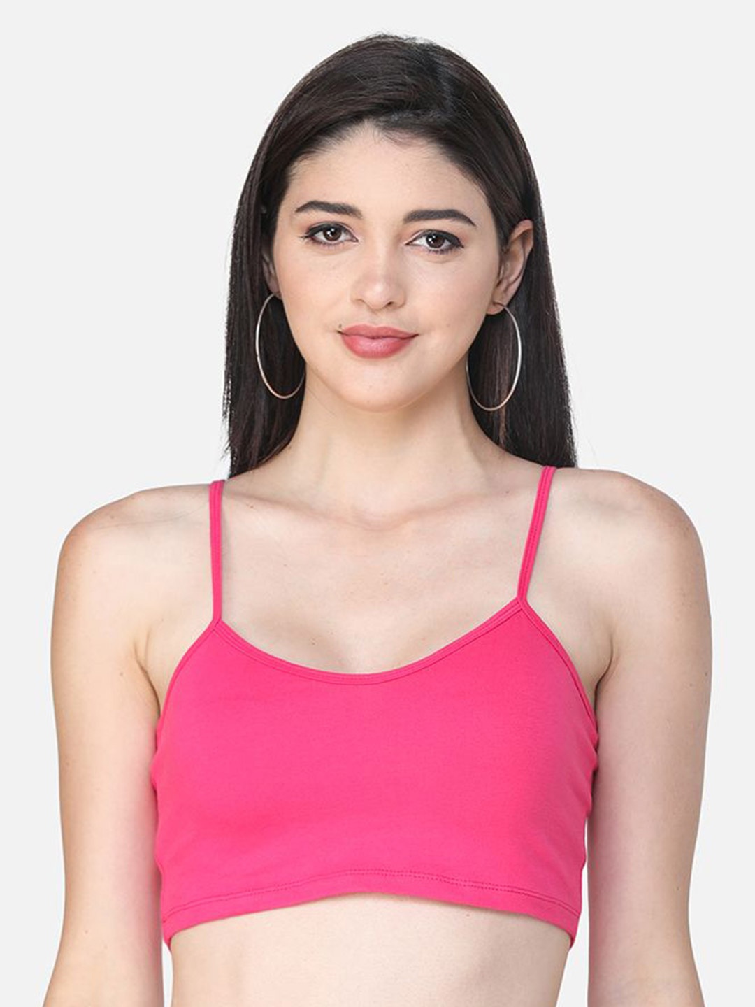 

BAESD Women Bralette Crop Top, Pink
