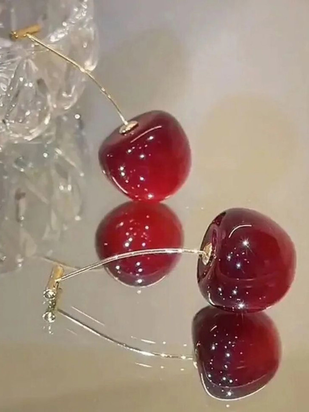 

Celestique Gold-Plated Contemporary Drop Earrings