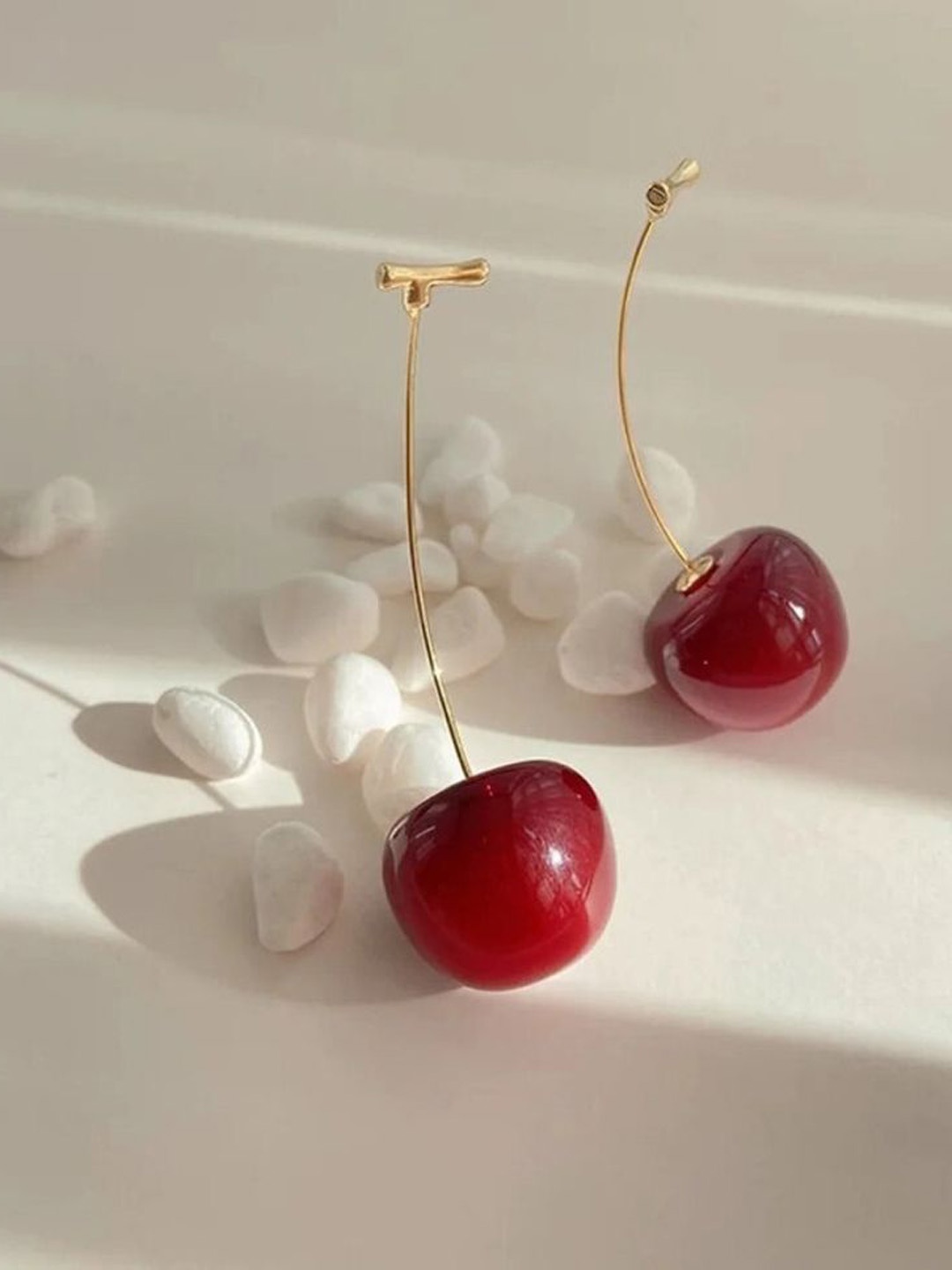 

Celestique Gold-Plated Contemporary Drop Earrings
