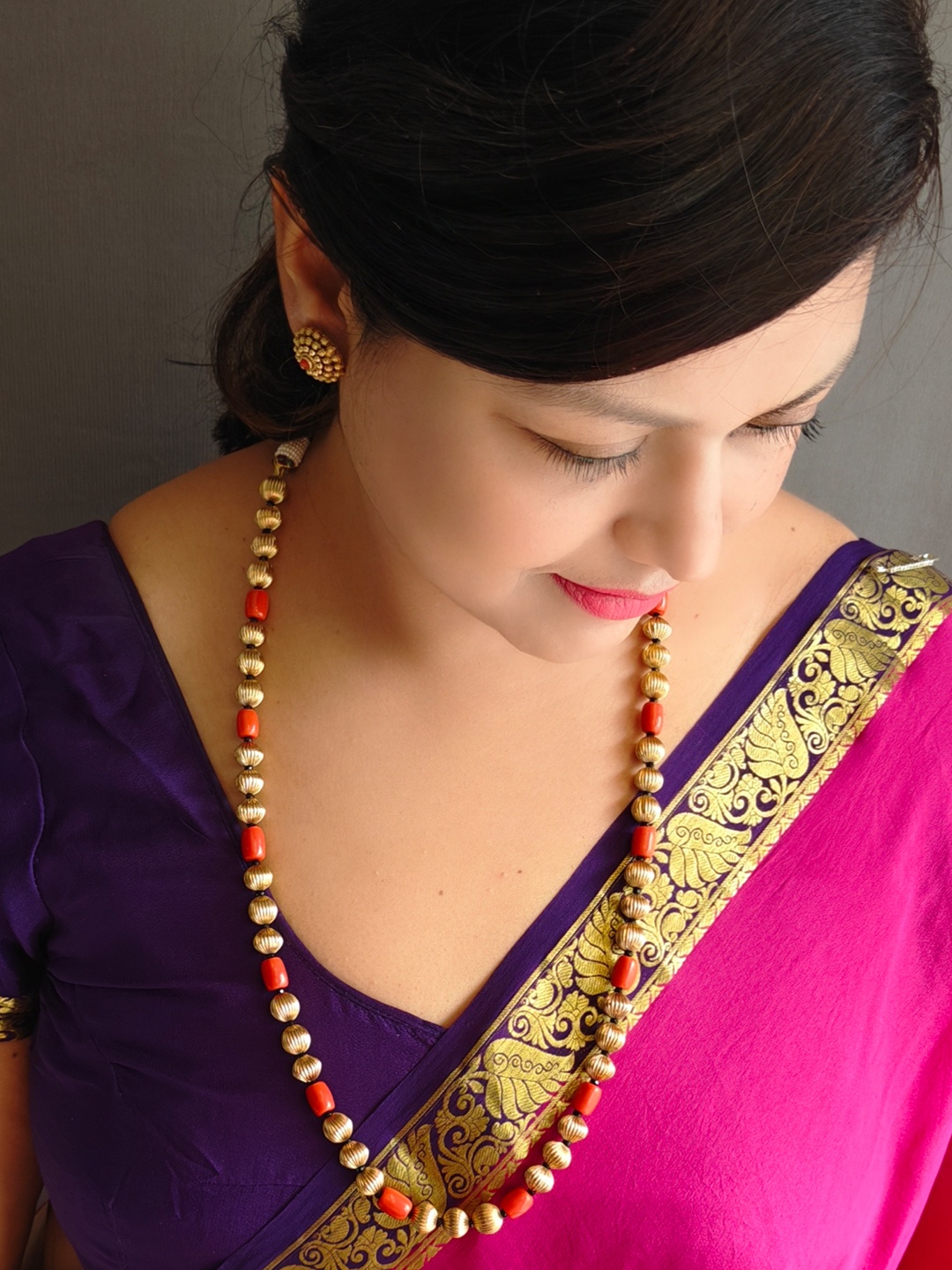 

GRIIHAM Gold Plated Cubic Zirconia Studded Jewellery Set