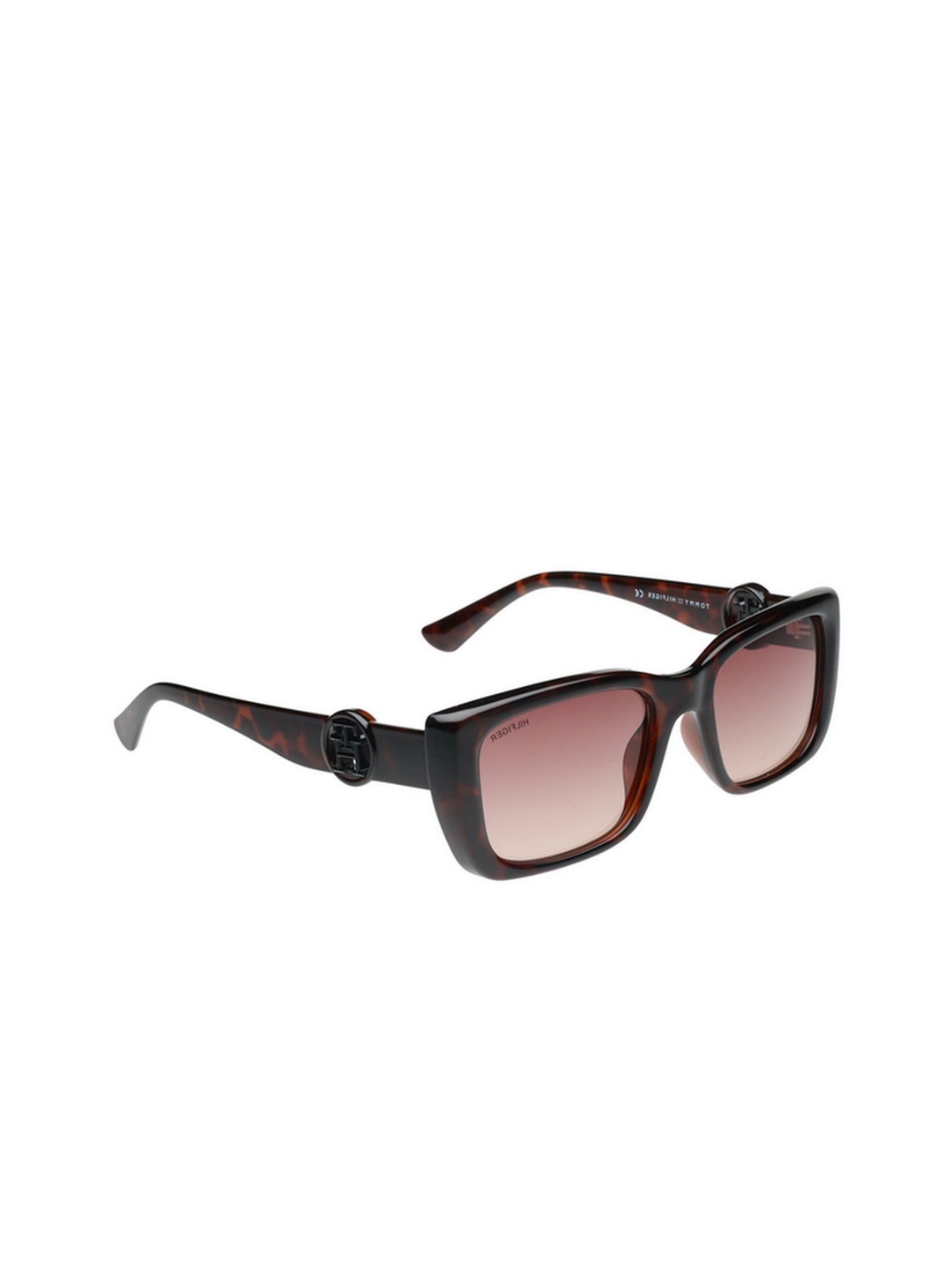 

Tommy Hilfiger Women Square Sunglasses with UV Protected Lens TH 1592 C2 53, Brown