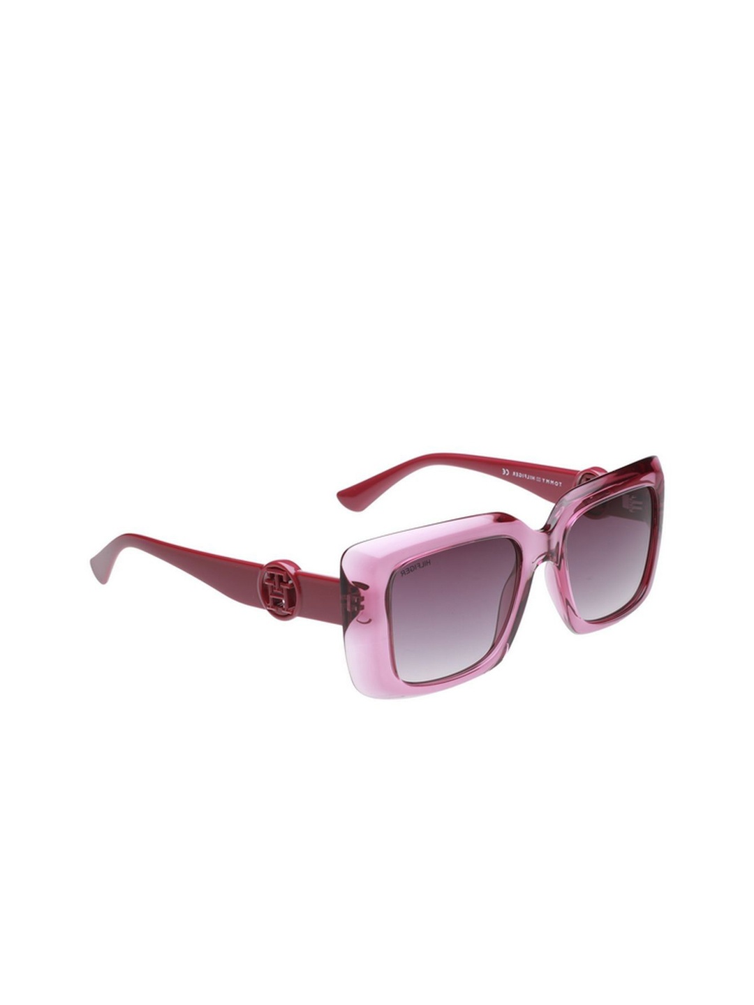 Tommy Hilfiger Women Square Sunglasses with UV Protected Lens TH 1593 C4 52, Grey