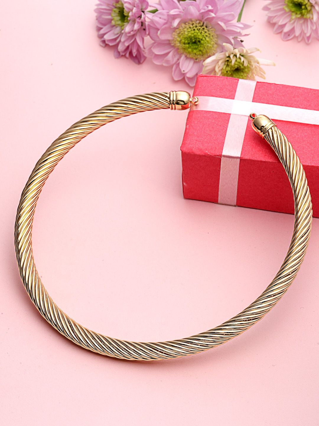 

VOGUE PANASH 18KT Gold Plated Stainless Steel Tarnish-Free Waterproof Necklace