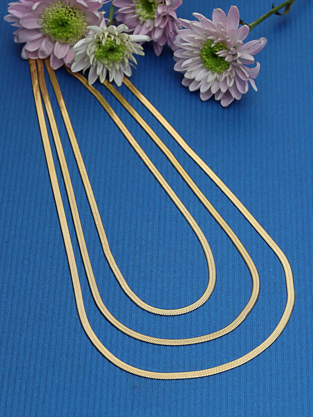 

VOGUE PANASH 18KT Gold Plated Stainless Steel Tarnish-Free Waterproof Necklace