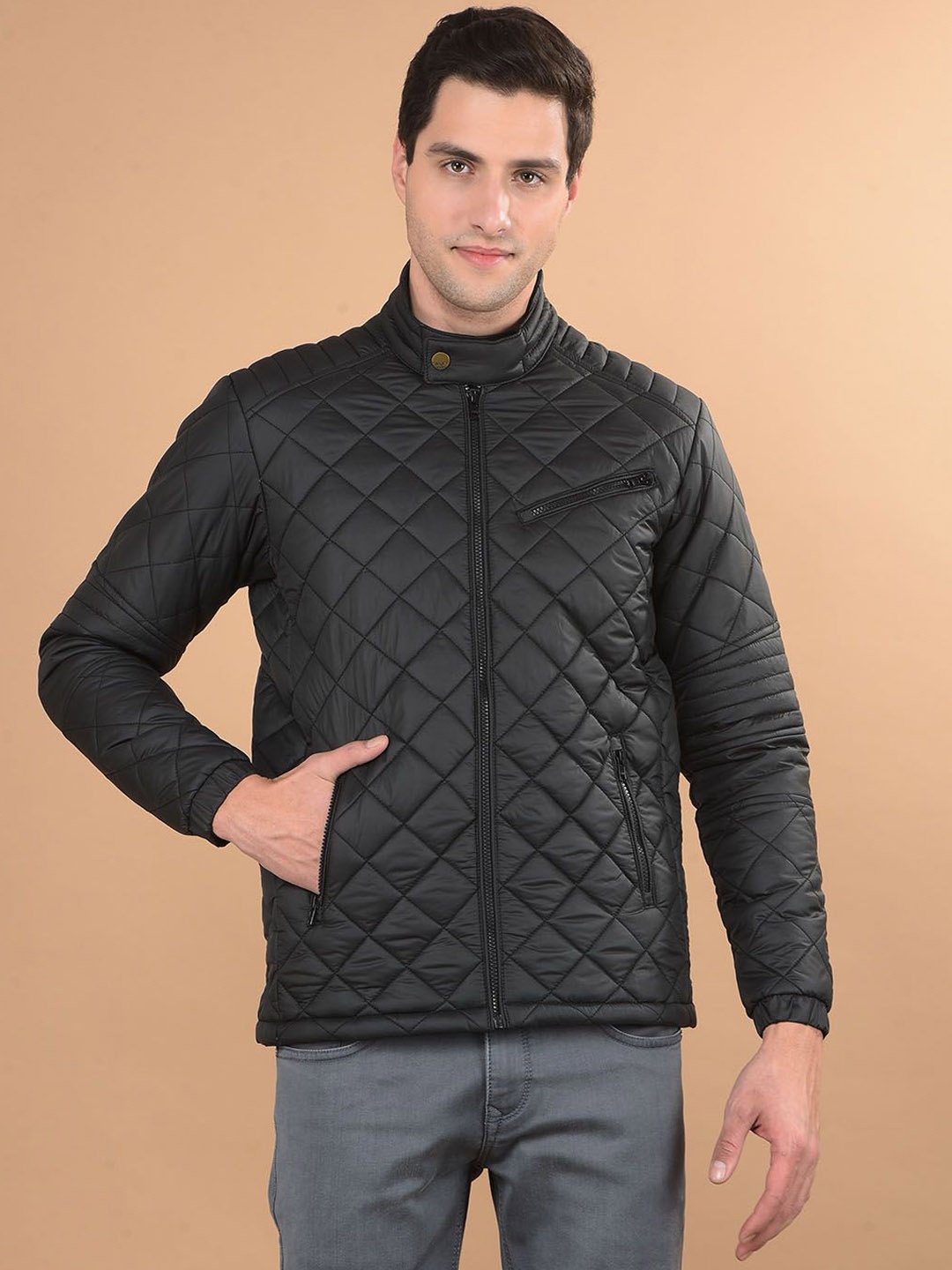 

Canary London Men Lightweight Padded Jacket, Black