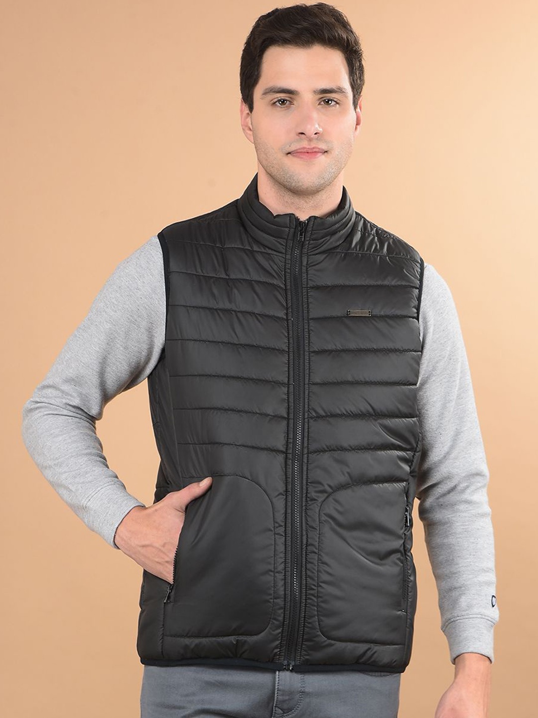 Canary London Men Lightweight Puffer Jacket, Black