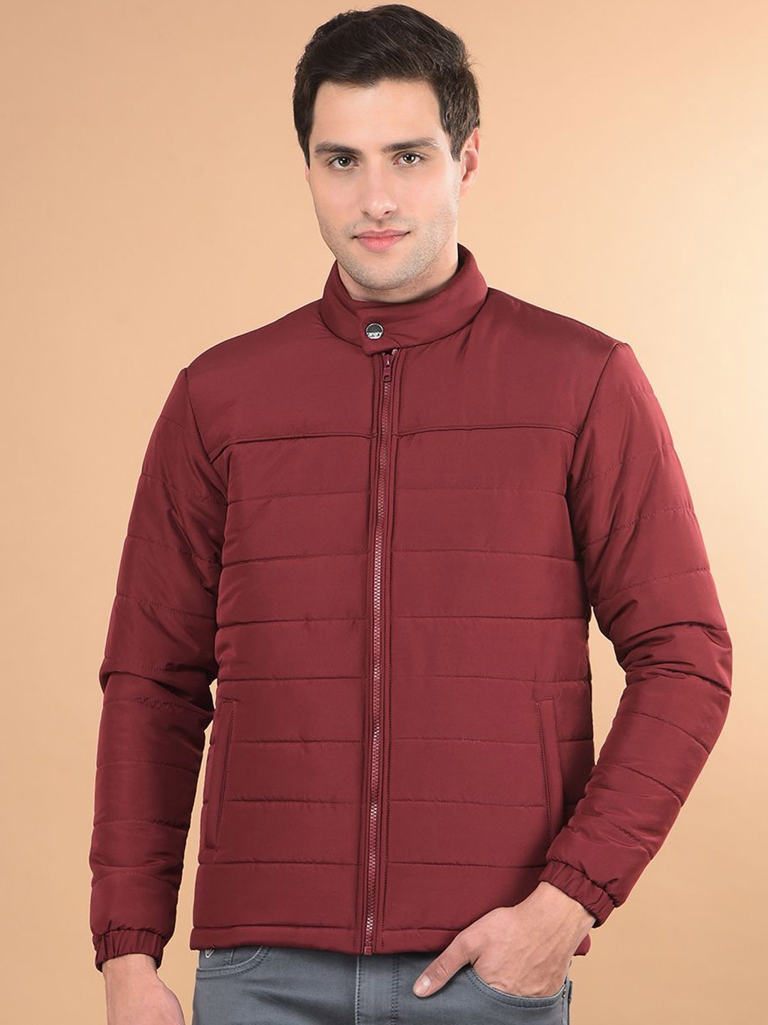 

Canary London Men Lightweight Padded Jacket, Maroon