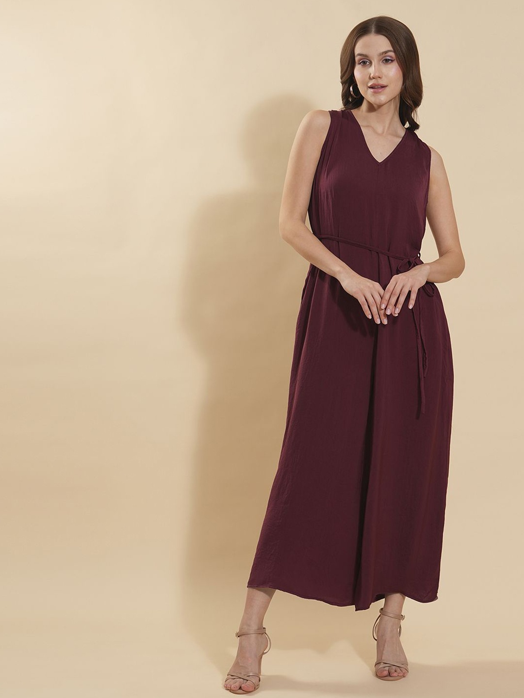 

Murcia Women Basic Jumpsuit, Maroon
