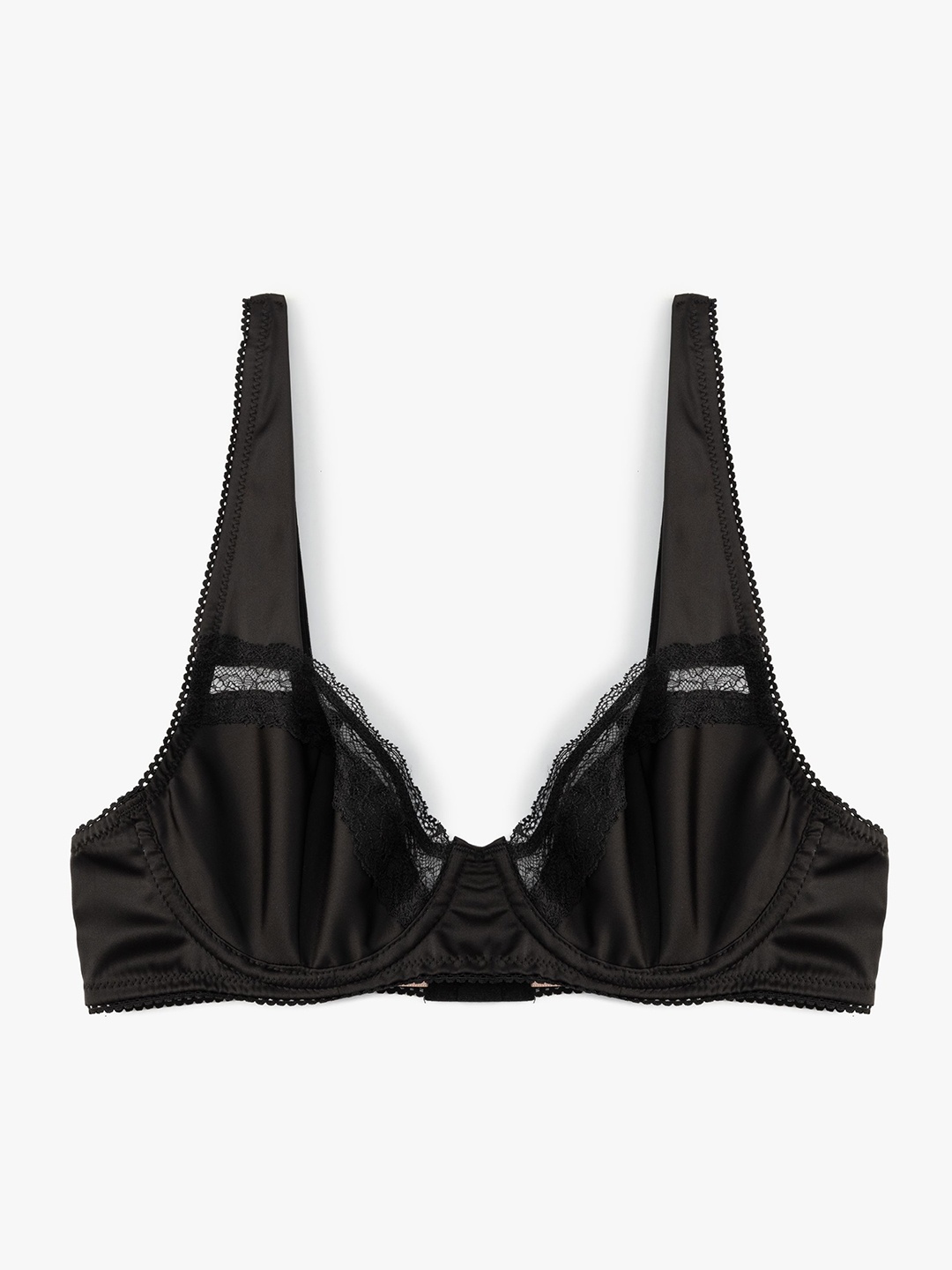 

Koton Women Medium Coverage Underwired Lace Bra, Black