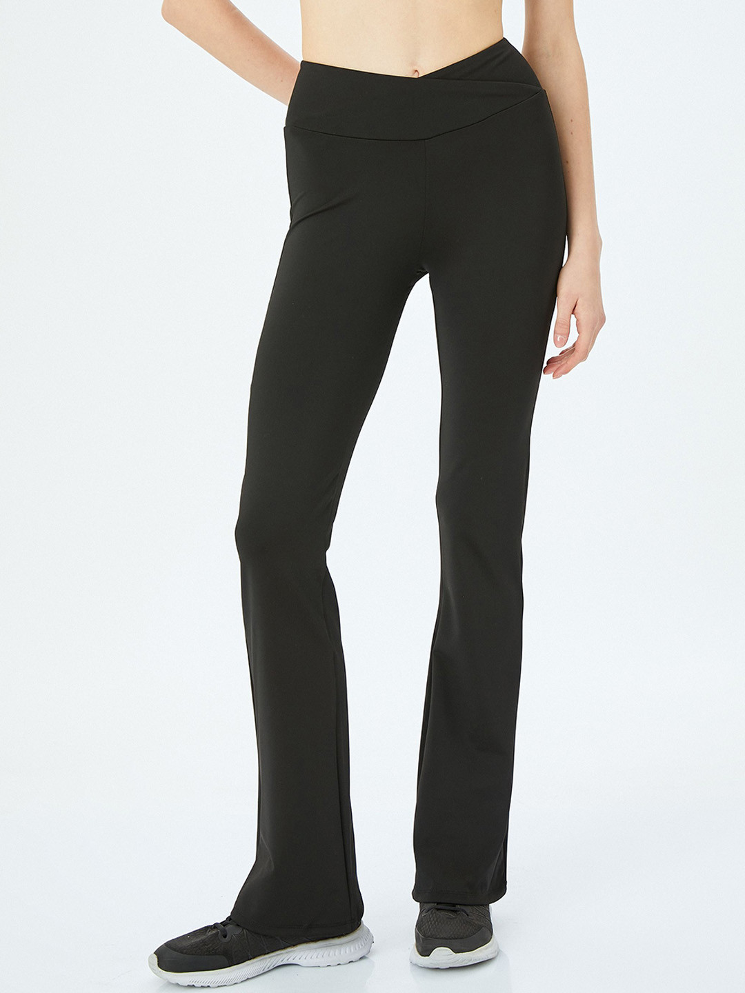 

Koton Women Mid Rise Ankle Length Tights, Black