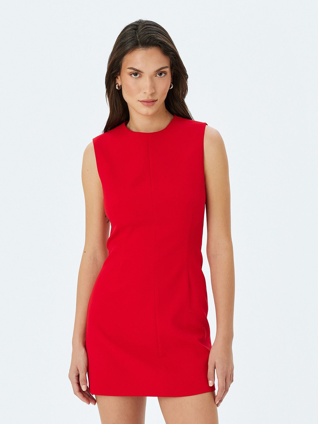 

Koton Women Sheath Mini Dress, Red