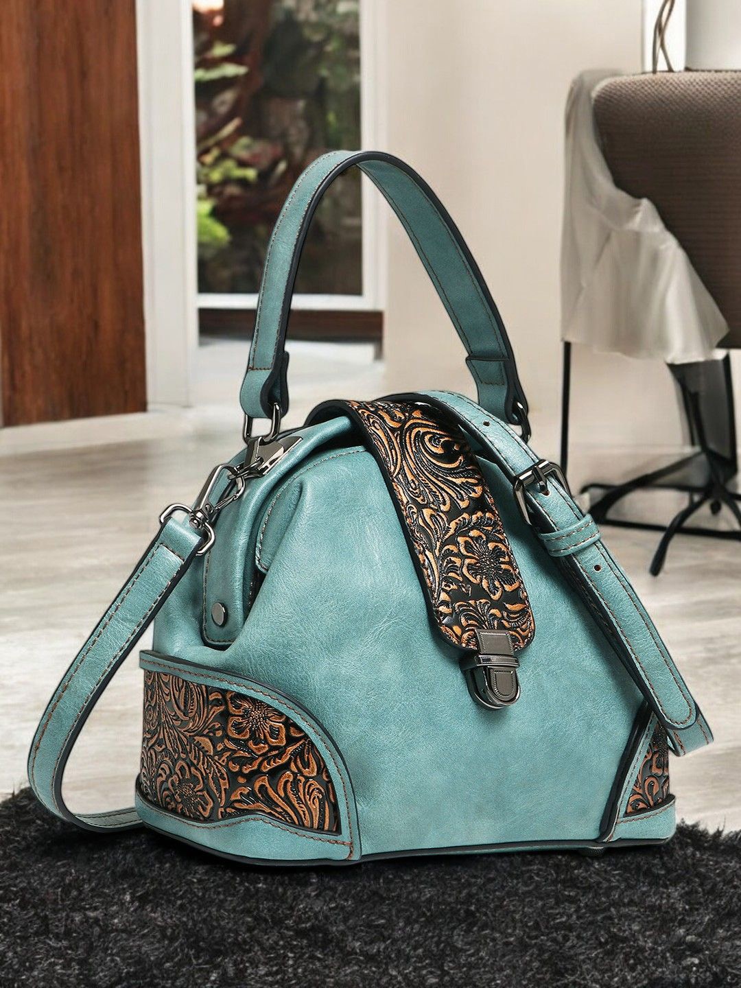

Exotic Swagger Hobo Bag, Multi