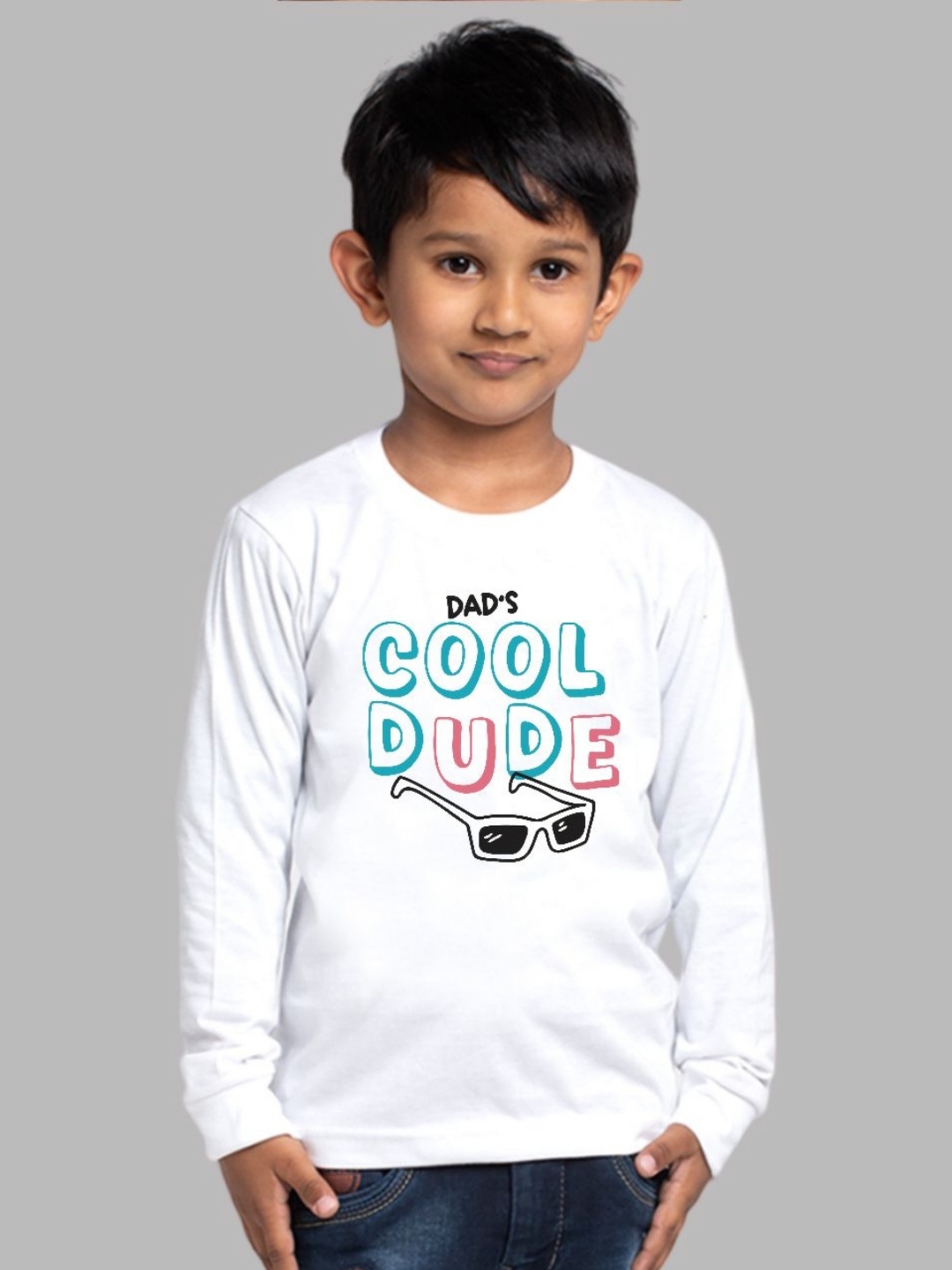 

Friskers Boys Printed T-shirt, White
