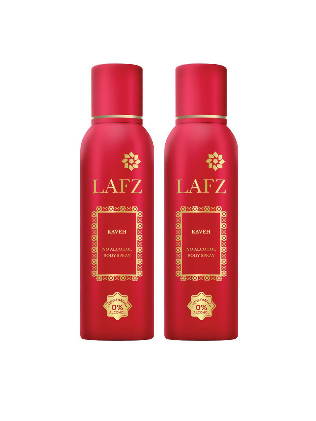 

LAFZ Set of 2 Kaveh No Alcohol Deodorant- 150 ml Each, Transparent