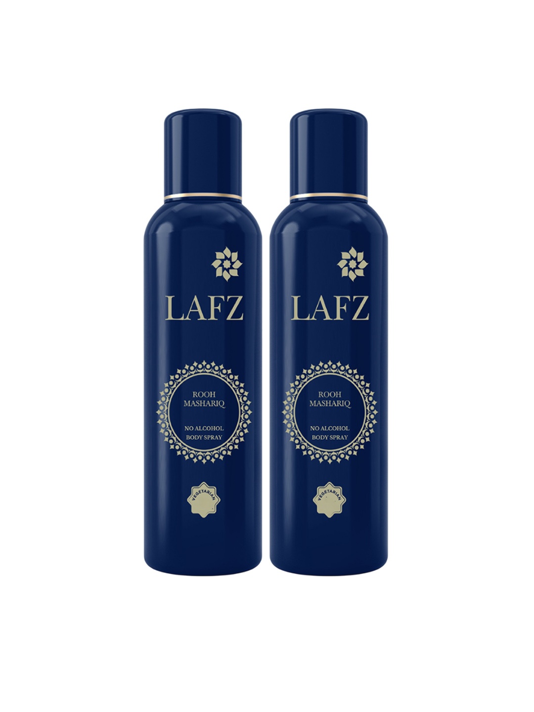 LAFZ Set Of 2 Rooh Mashriq No Alcohol Deodorant - 150 ml each, Transparent
