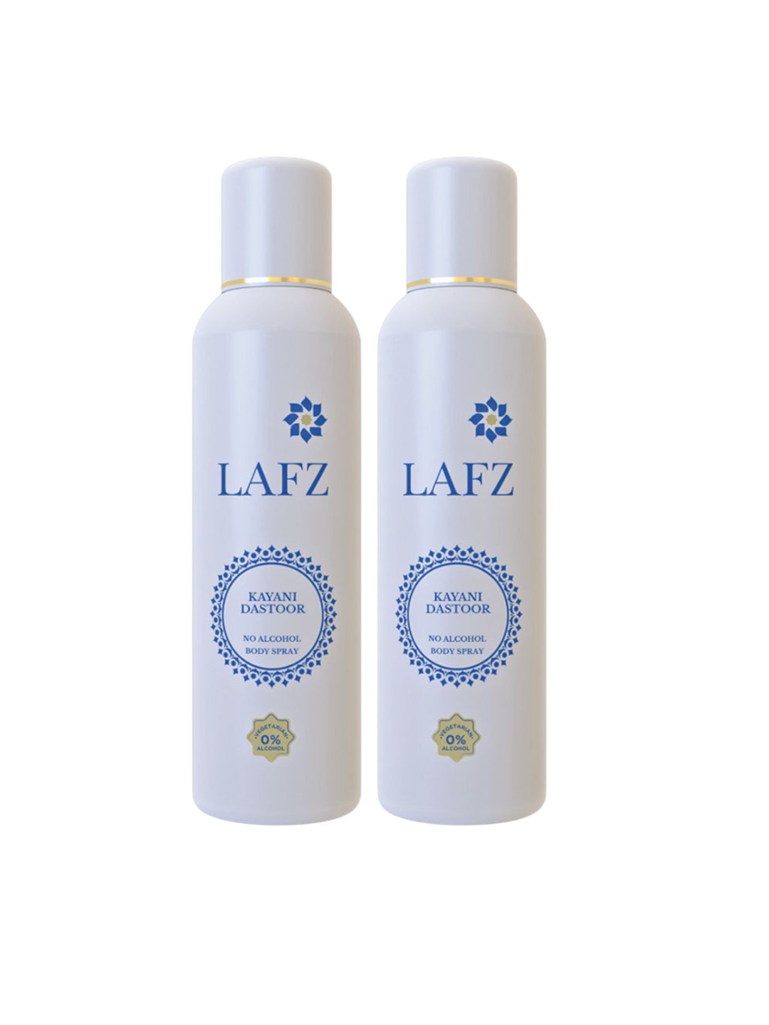 

LAFZ Set Of 2 Kayani Dastoor No Alcohol Deodorant - 150 ml Each, Transparent